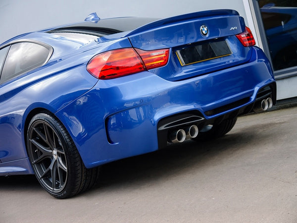 AVR4 BMW 4 Series F32 / F33 / F36 AVR Rear Apron & AVR Quad Exhaust All Models 2014-2020