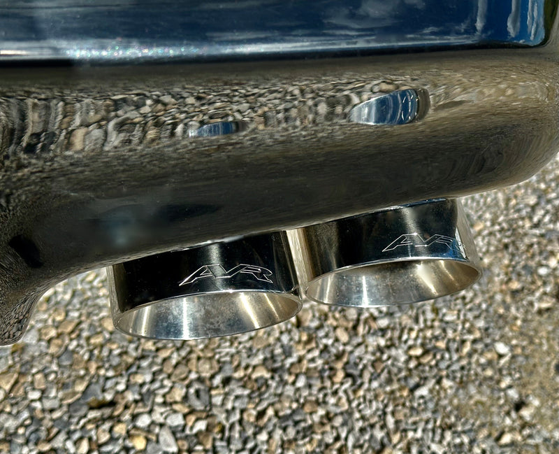 AVR Jaguar F-Pace Rear Diffuser(V2) & Quad Exhaust Tips Fits All Petrol And Diesel Models 2018-2025 SUPPLIED