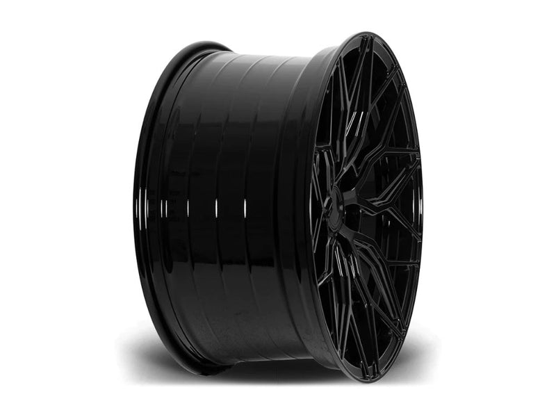 AVR-XSR High Gloss Black 22" X 10.5J ET35 (Only For AVR Wide-Body Application)